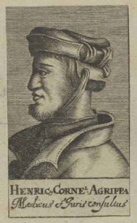 Bildnis des Henricus Cornelius Agrippa