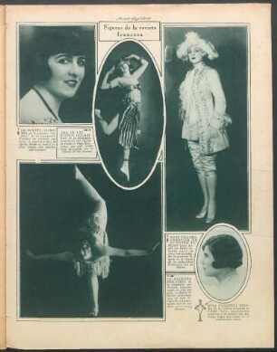 Figuras de la revista francesa [Fotografías]