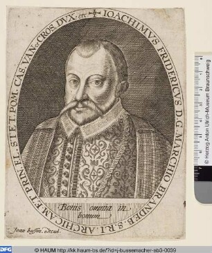 Joachim Friedrich, Kurfürst von Brandenburg