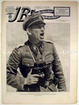 Wochenzeitschrift der NSDAP "Illustrierter Beobachter" u.a. mit einem Bildbericht über die Besetzung Griechenlands durch die Wehrmacht