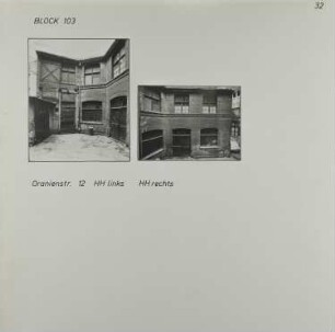 Fotografie: Oranienstr. 12, 1983
