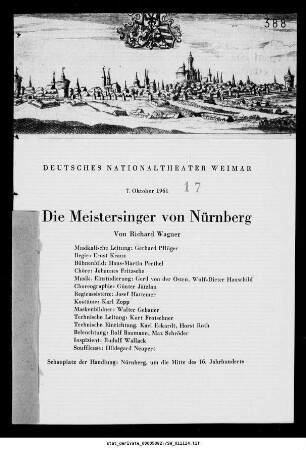 Die Meistersinger von Nürnberg