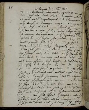 Orleans 7. - 11. September 1715