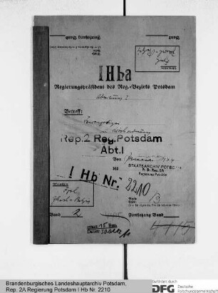 Feuerpolizei- und Löschordnung des Kreises Zauch-Belzig