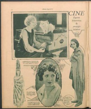 Cine - Figuras femeninas de prestigio artístico [Fotografías]