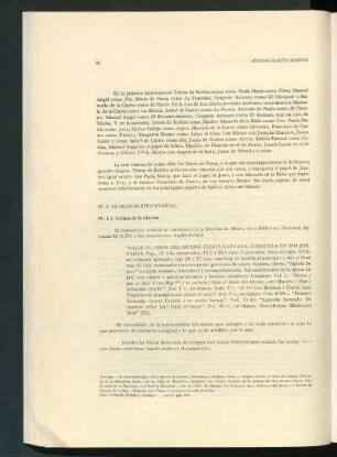 IV. 3. El manuscrito musical.