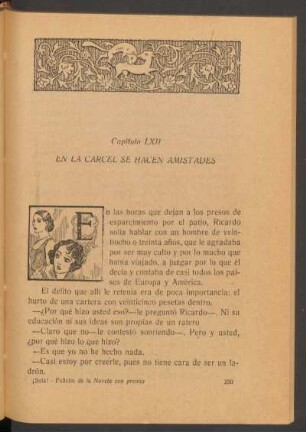 Capítulo LXII - En la cárcel se hacen amistades