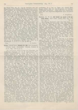 154-155 [Rezension] Kosters, W. H., Het herstel van Israel in het perzische tijdvak