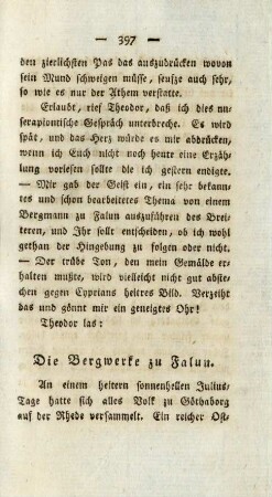 Die Bergwerke zu Falun