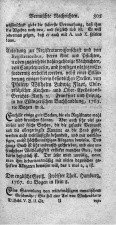 Der englische Greiß.