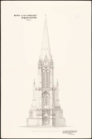 Fürstliche Gruft mit Kapelle und Friedhof: Ansicht von Westen