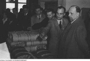 Dresden, Pionierpalast "Walter Ulbricht" (Schloß Albrechtsberg), Besuch von Walter Ulbricht, 31. Mai 1953 & Zittau, Besuch von Walter Ulbricht und Frida Hockauf, Mai 1954