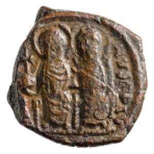 Münze, Halbfollis, 569 / 570