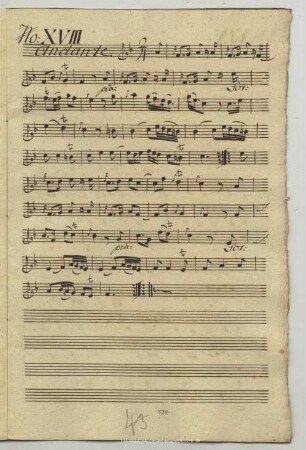 18. Anonymus, Andante, F-Dur