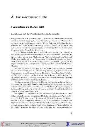 I. Jahresfeier am 24. Juni 2023