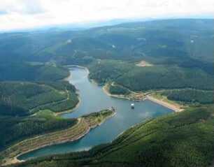 Schmalwasser Talsperre bei Tambach-Dietharz