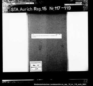 Die Versetzung des Regierungsassessors von Buschmann nach Lüneburg