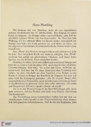 Hans Memling