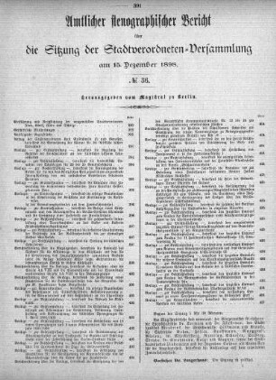No 36, 15. Dezember 1898