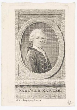 Bildnis von Karl Wilh. Ramler