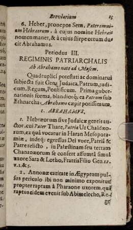 Periodus III.