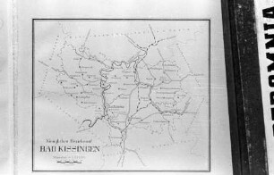 Karte des Landkreises Kissingen