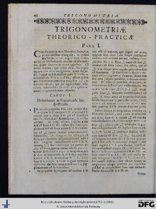 Trigonometria Theoretico-Practica.