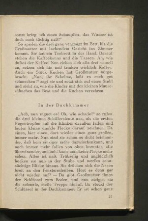 In der Dachkammer