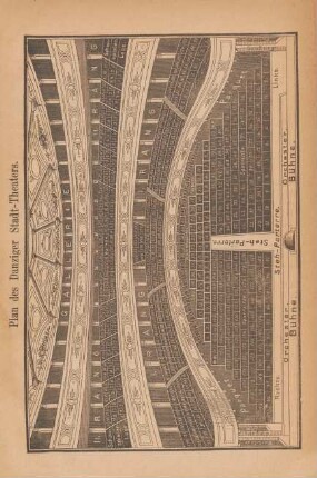 Plan des Danziger Stadt-Theaters
