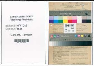 Entnazifizierung Hermann Schoofs , geb. 16.12.1900 (Angestellter)