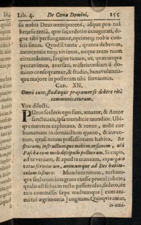 255-267, Caput XII - XV