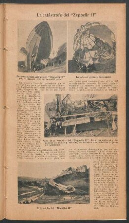 La catástrofe del "Zeppelin II"
