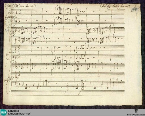 Ciro riconosciuto. Excerpts - Mus. Hs. 219 : S, orch