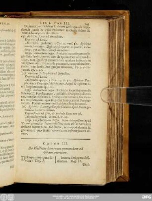 Caput III. De Electione hominum quorundam ad vitam aeternam.