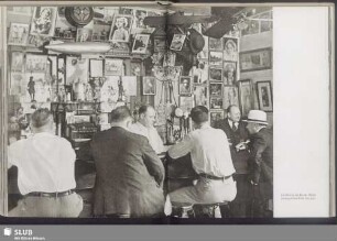 Ein Blick in die Bar des Mister Jauntig in New York 1932