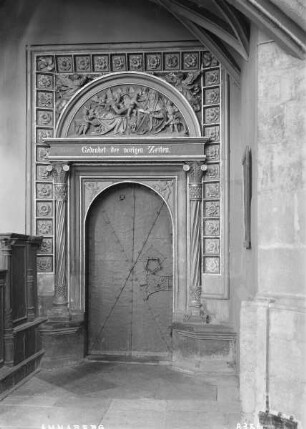 Portal der alten Sakristei