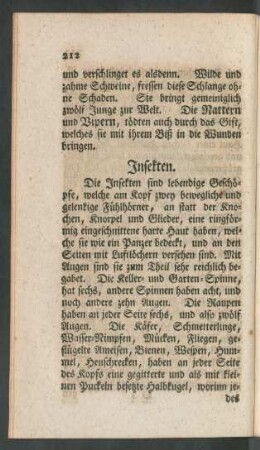Insekten