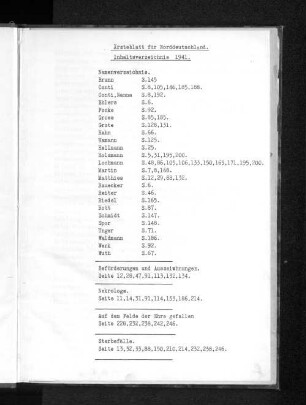 4.1941: Ärzteblatt für Norddeutschland : Nachrichtenbl. d. Reichsärztekammer; Ärztekammern Hamburg