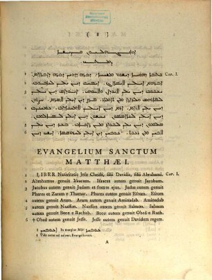 Sacrorum Evangeliorum Versio Syriaca Philoxeniana : Ex Codd. Mss. Ridleianis In Bibl. Coll. Nov. Oxon. Repositis Nunc Primum Edita. 1
