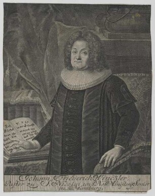 Bildnis des Johann Friedrich Winckler