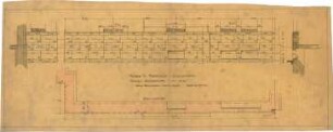 Billing, Hermann; Karlsruhe, Eisenlohrstr. 45; Haus Hornecker (Rothfuss) - Sockel- Schichtenplan (Grundriss, Ansicht, Schnitte)