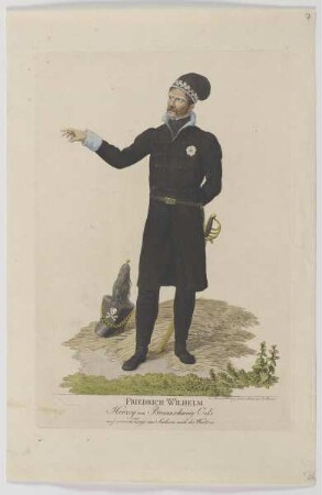 Bildnis des Friedrich Wilhelm Herzog von Braunschweig Oels