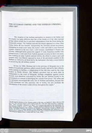 [Part II. Ottoman Modernization In The Nineteenth Century: The Tanzimat]
