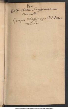 Discursus Philologicus De Agricultura : Cuius inibi, post nominis explicationem, Origo, honestas, dignitas, necessitas, utilitas, ac iucunditas ex opt. quibusque Graecis aeque ac Latinis autoribus describuntur & commendantur. Cum mantisa, non usus nullos, praesertim Theologiae Studiosis, allatura