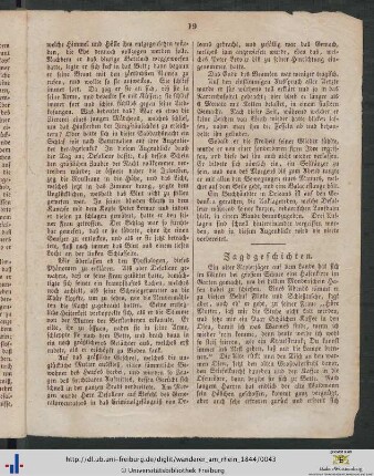 Jagdgeschichten.