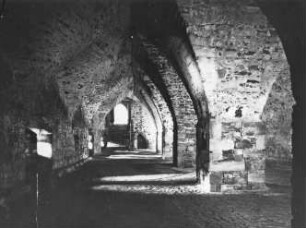 Halle (Saale), Moritzburg, Westflügel, Gotisches Gewölbe