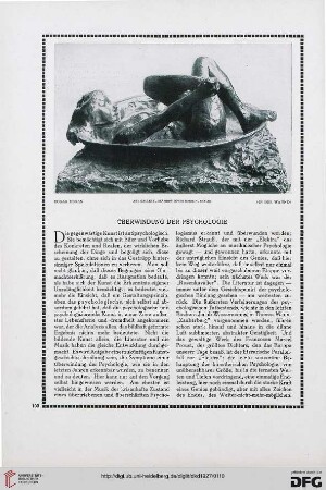 Überwindung der Psychologie