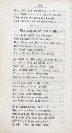 Das Wappen der von Buttlar