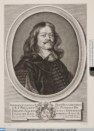 Bischof Philipp Valentin Voit von Rhineck