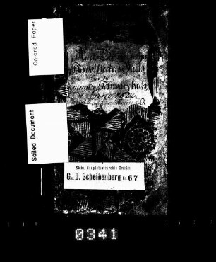 Hypothekenbuch von Schwarzbach (bei Scheibenberg)